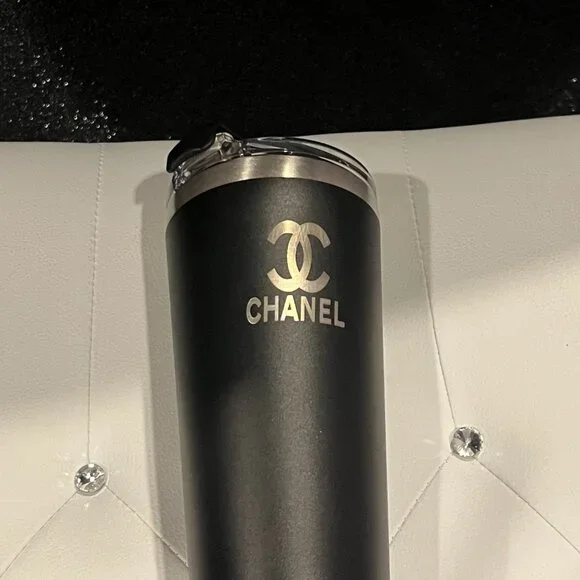 NIB Fashion Black Thermal Coffee Hot Drinks Mug/Cup 16 oz - Picture 2 of 8